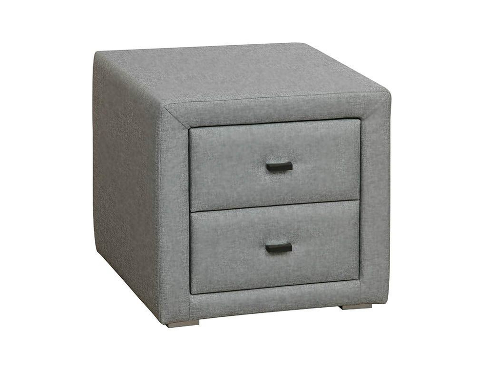 06.34-01 тумба прикроватная Гамма велюр грей