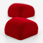 Упаковка Под Кольцо Флокированный Пластик