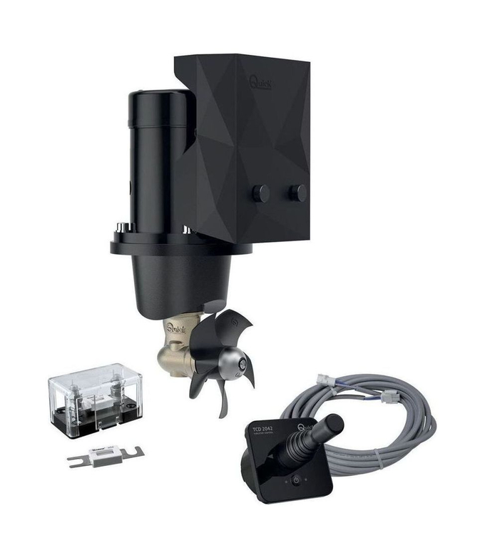 Подруливающее устройство Quick, D125mm, 40KGF, 12 В, (TCD2042 - TCDEX12 - NO TNL)