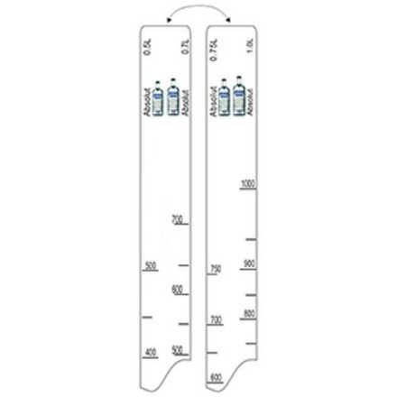 Барная линейка Absolut (500мл/700мл/750мл/1л), P.L. Proff Cuisine