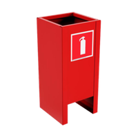 Подставка под огнетушитель нержавейка П-10