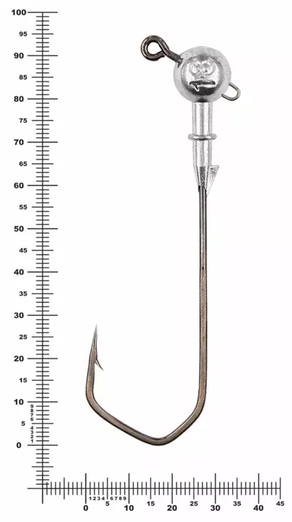 Джиг некрашеный Stinger Eye Jig, крючок Vido Craft VD-079 10/0 (3шт/уп)