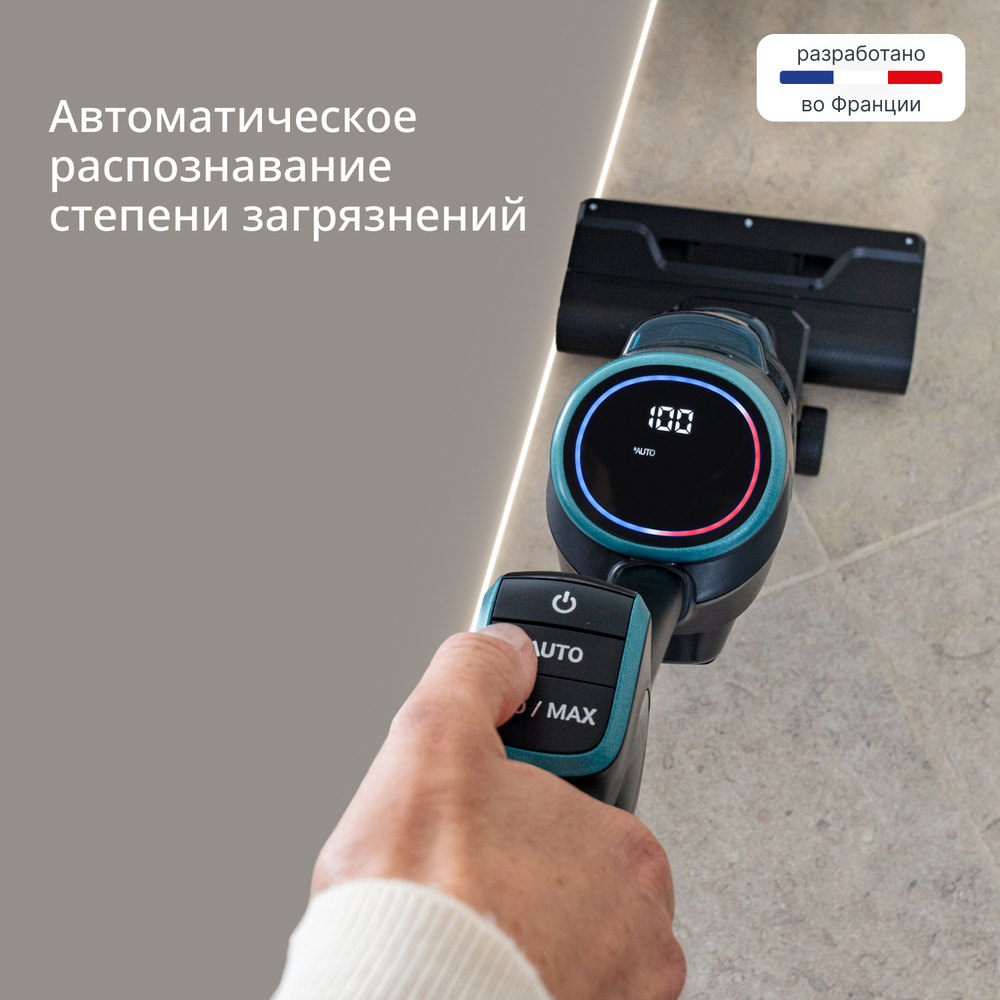 Моющий беспроводной пылесос Tefal X-Clean 5 GF5555F0