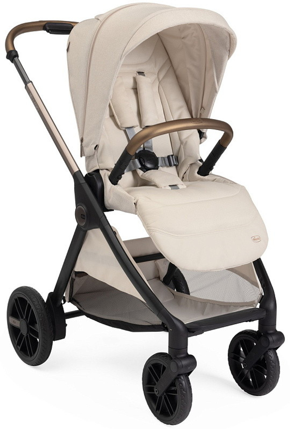 Коляска Chicco Bellagio 3 в 1 с автокреслом Kory Plus Black Satin Amber Glow
