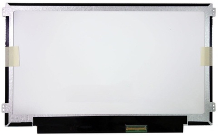 Матрица (экран) для ноутбука 11.6", 1366x768, 40 pin, SLIM (уши влево-вправо), МАТОВАЯ