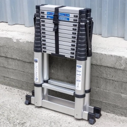 Стремянка телескопическая алюм. бытовая 3.8м (13+13 ступ.) Scheppach Sch-UP380-2