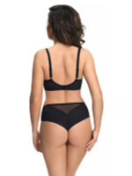 Трусы Gorsenia Capri бразилиана (черный/розовый)