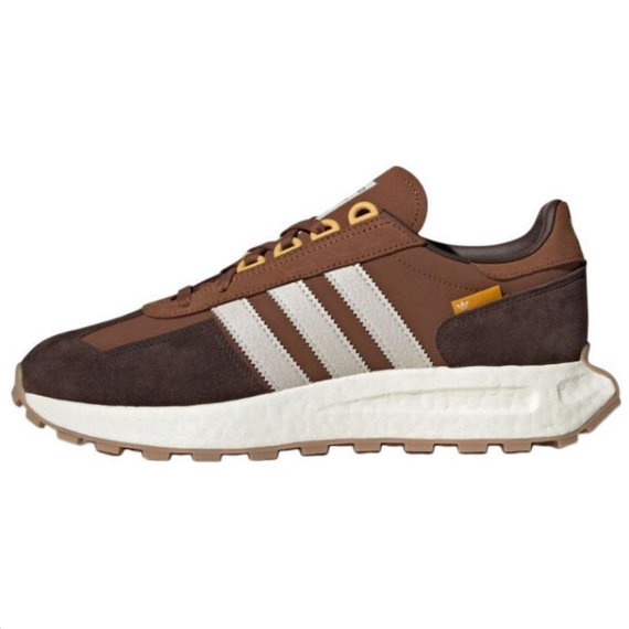 Кроссовки adidas originals Retropy E5 Бежевые, Безрукавные/Кожа/Желтый Унисекс