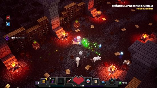 PS4 Minecraft Dungeons: Ultimate Edition (Новый, Русские субтитры, CUSA-29449)