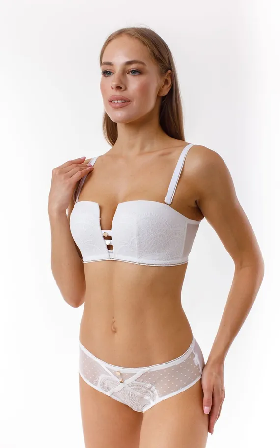 Бюстгальтер на поролоне Dots 55114-01