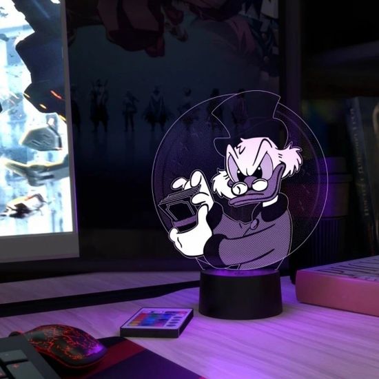 3D лампа Скрудж МакДак