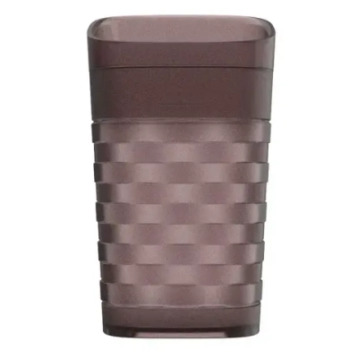 Стакан для зубных щеток без разделителя Glam (шоколад)