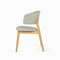 Стул Lolly, натуральный, светло-серая обивка