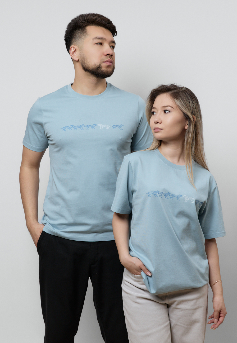 Футболка KOK BORI LIGHT BLUE