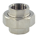 Соединитель латунь никель американка Ду 40 (1 1/2") прямой ВР/ВР SantechSystems