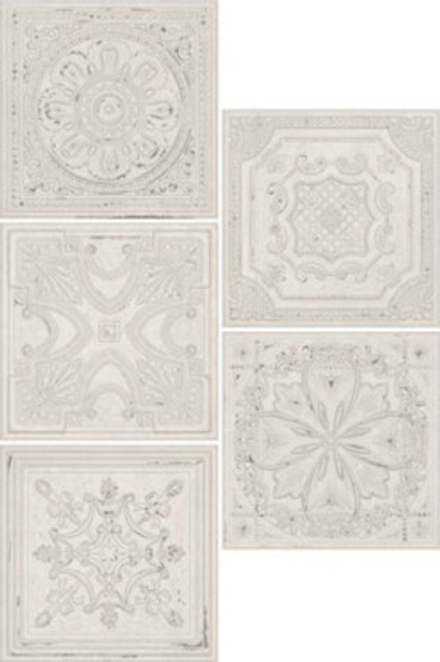 Настенная плитка Gatsby White Tin (Mix 5)