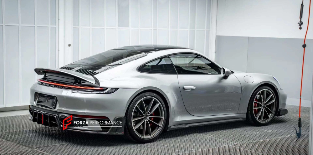 Карбоновый задний диффузор для PORSCHE 911 992.1 CARRERA S 2019–2025