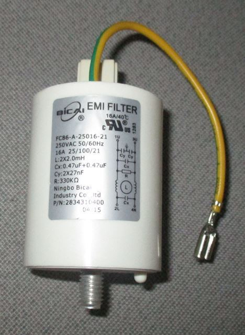 Сетевой фильтр стиральной машины Beko, Hotpoint-Ariston (2827980400)