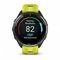Умные часы Garmin FORERUNNER 965 черные, темно-серый DLC титановый безель, с желто-черным ремешком