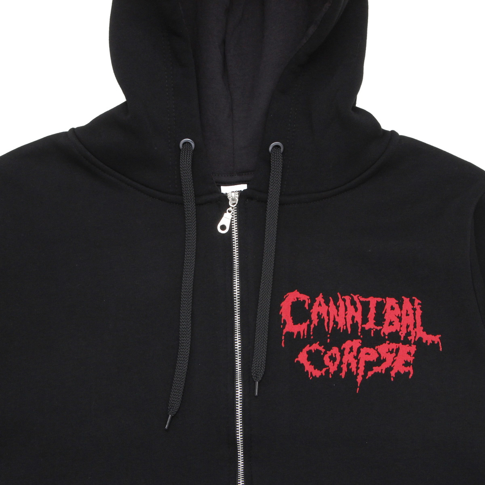 Толстовка на молнии Cannibal Corpse Hammer Smashed Face (018)