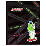 Дневник школьный (1-11) 48л. интегр.переплет "Крутой инопланетянин" (Феникс+)