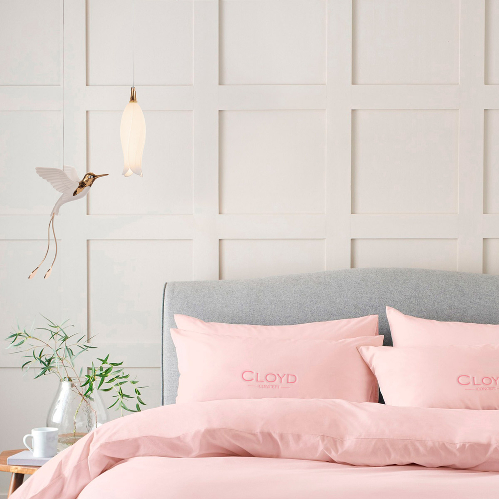 Декор подвесной Cloyd ARGANA Drop / фарфор - золото (арт.50060)