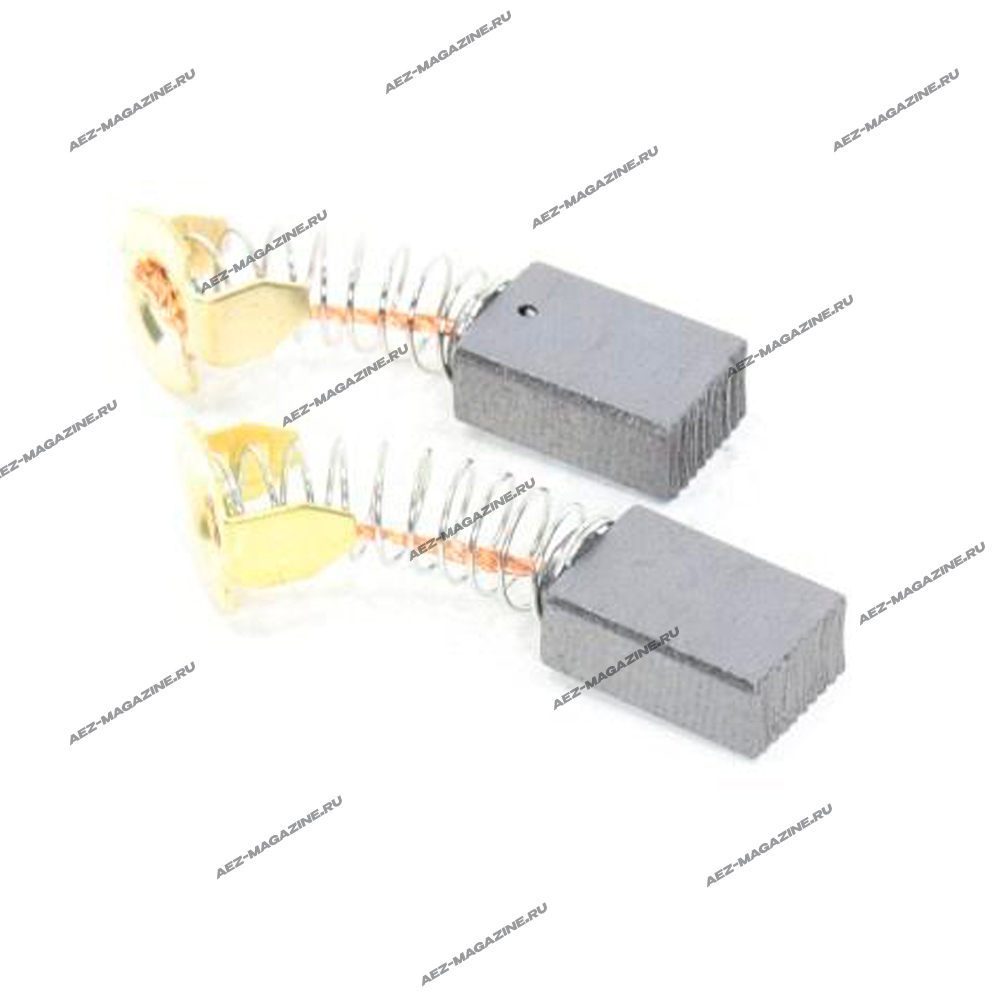 Электроугольная щетка 5,8х10х14,5 Пружина, пятак-уши подходит для МАКИТА СВ 100