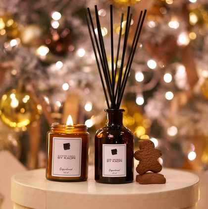 Подарочный набор Must Have Диффузор и свеча, GINGER BREAD