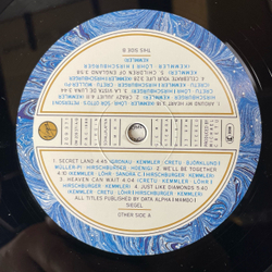 Винтажная виниловая пластинка LP Sandra Сандра Into A Secret Land (Германия 1988)