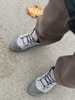 AIRSHOES Gray Sherst + Matrix