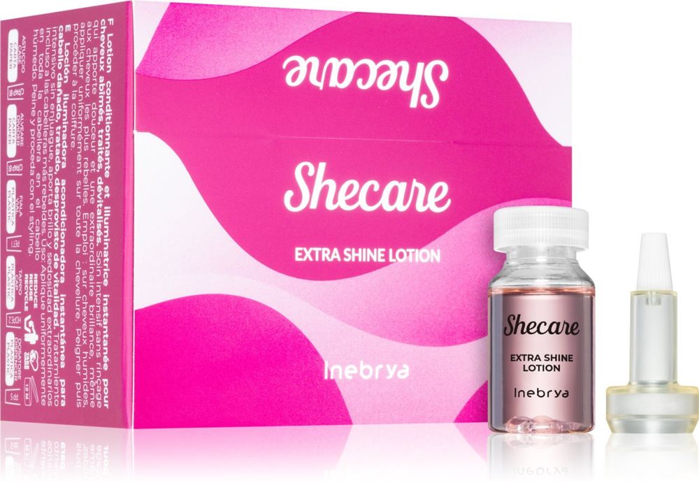 Inebrya интенсивное лечение поврежденных волос Shecare Extra Shine Lotion