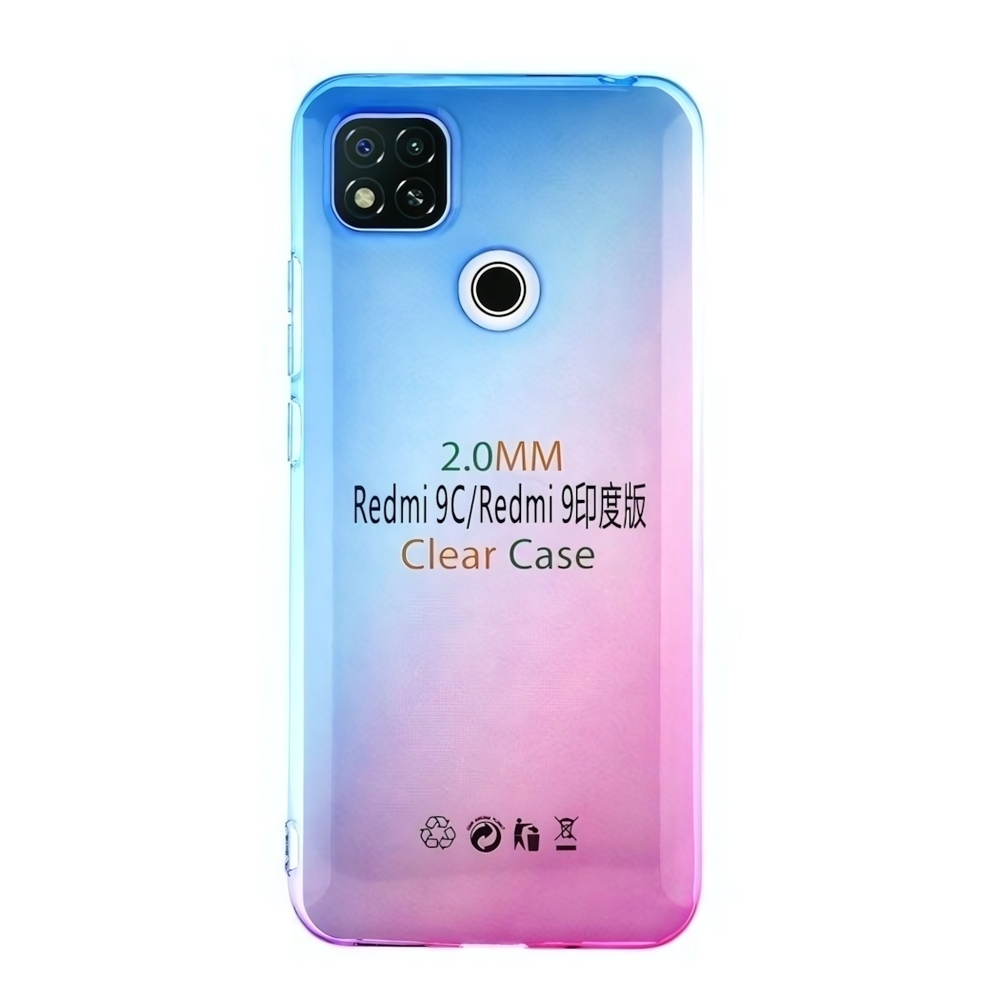 Чехол для Xiaomi Redmi 9C Градиент, ТПУ, 012964