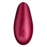 Красный бесконтактный клиторальный стимулятор 10,4см Womanizer Liberty Clitoral Stimulator Red Wine WZ11CL0200