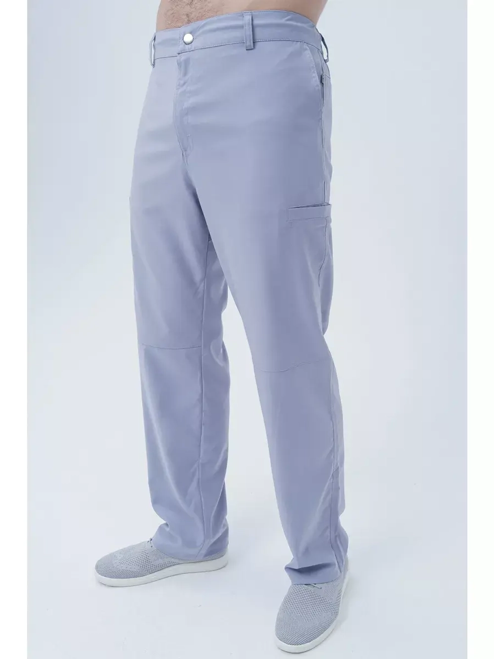 Брюки медицинские мужские спецодежда TZ610-GRY