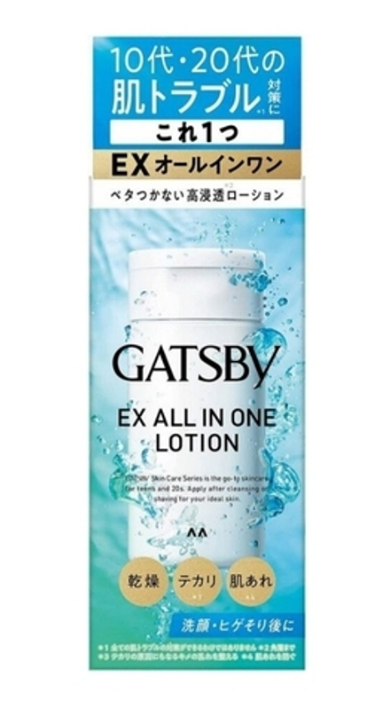 GATSBY EX All In One Lotion - лосьон для мужской кожи все-в-одном