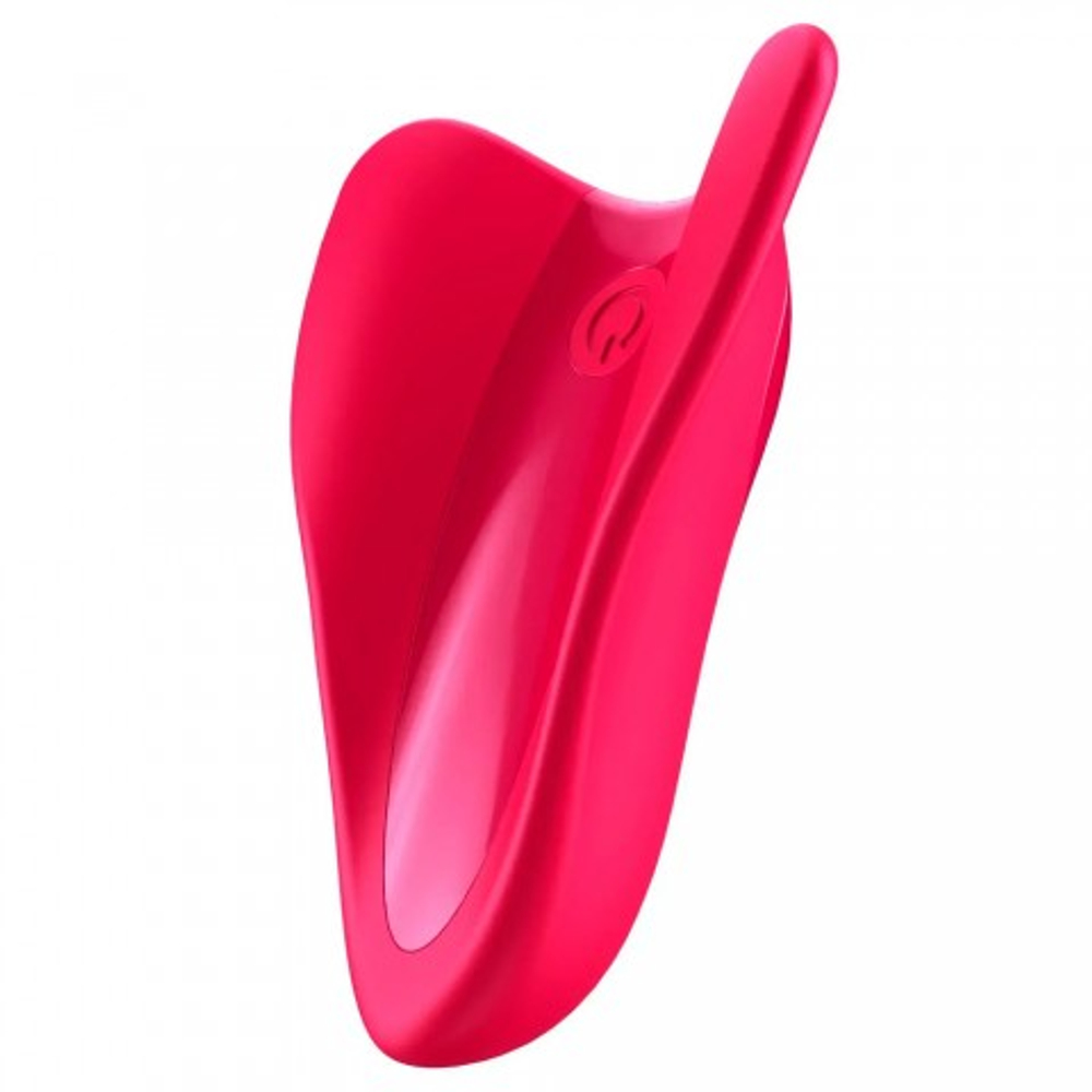 Мини вибратор (вибратор на палец) Satisfyer High Fly красный