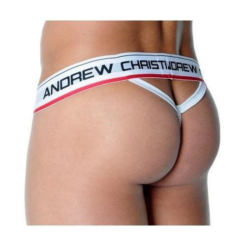 Мужские трусы стринги Andrew Christian Freestyle String Flexsoft Y-Back White AC35