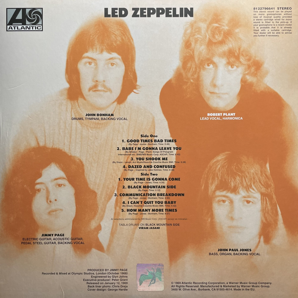 Led Zeppelin - Led Zeppelin (Германия 2014г.)