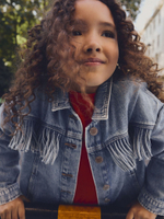 Куртка джинсовая для девочки Next E32-672, Синий