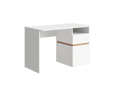 Аркон Стол письменный белый / дуб вотан