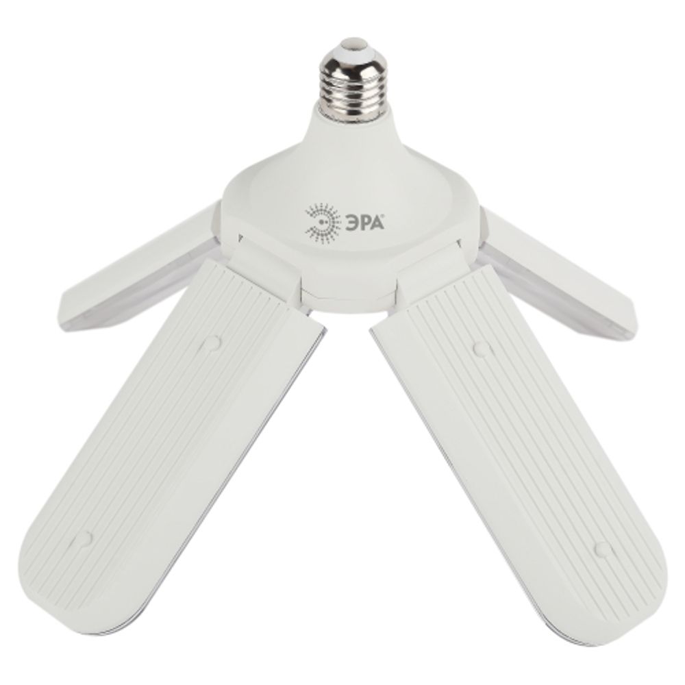 Фитолампа для растений светодиодная ЭРА FITO-36W-RB-E27-FOLD 4-х лепестковая красно-синего спектра 36 Вт Е27 | Фитолампы Е27