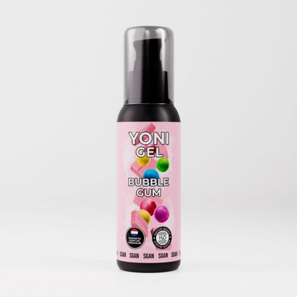 Лубрикант для орального секса SGAN Sensual со вкусом баблгам, 100 мл