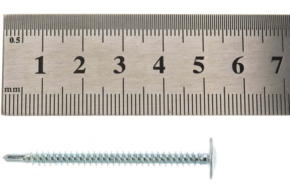 САМОРЕЗЫ СТРОЙБАТ Д/ТОН/ПЛАСТ ОЦ С БУРОМ 4,2Х50 100ШТ 005091