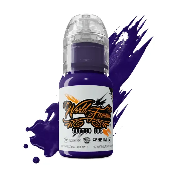 Краска Amsterdam Purple | World Famous Tattoo Ink