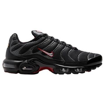 Кроссовки Nike Air Max Plus - это универсальный топ Черного цвета.