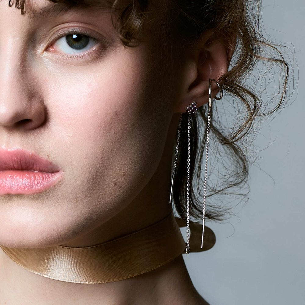 Кафф Catena двойной с цепочкой