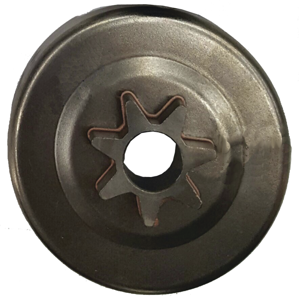 Корзина сцепления б/п Husqvarna 365/372 (3/8"-7, 78.5/16-мм, цельная, подшипник) [AEZ]