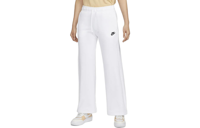 FB2728-100 Nike Knitted Sweatpants Women's White Белый