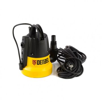 Дренажный насос DP500E, 500 Вт, подъем 7 м, 7000 л/ч Denzel 97218