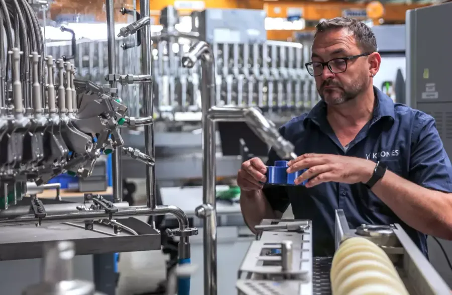 Krones: Оптимизированные напечатанные детали и запасные части для клиентов по всему миру